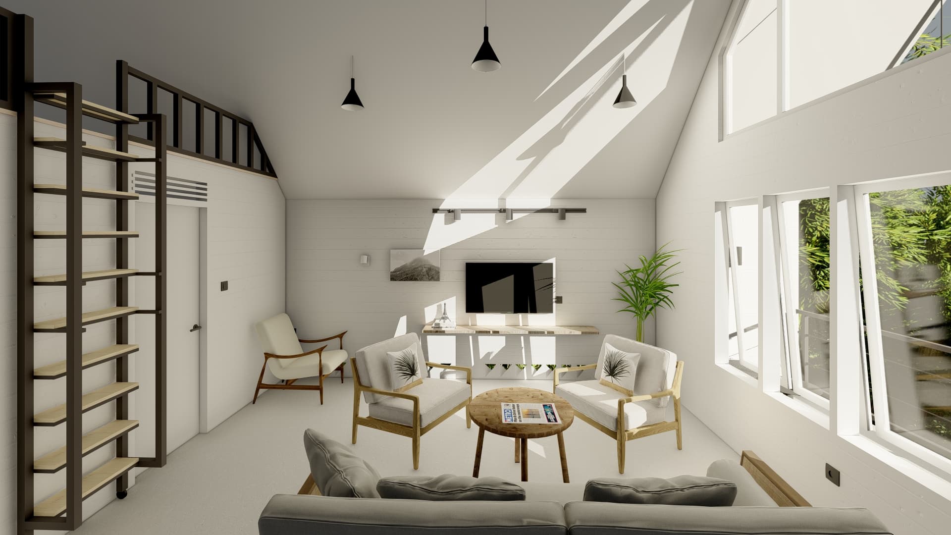 Weisses Gartenhaus - 6